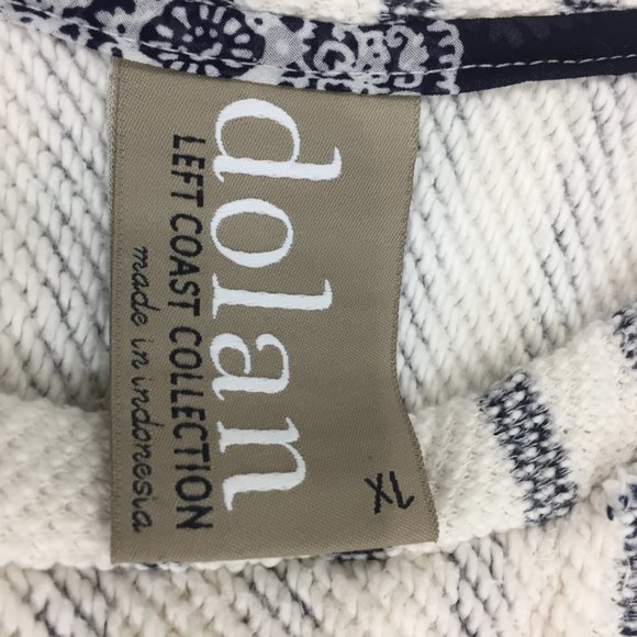 Dolan Coastal Stripes French Terry Pullover - XL - Picture 5 of 7
